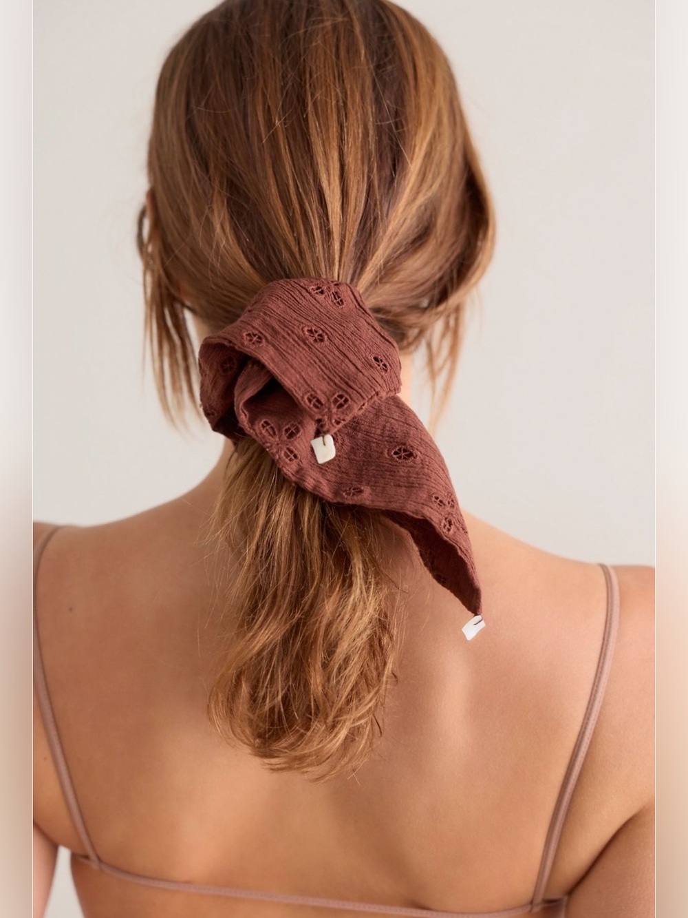 🇺🇸Firm price🇺🇸free people Atalia square scrunchie